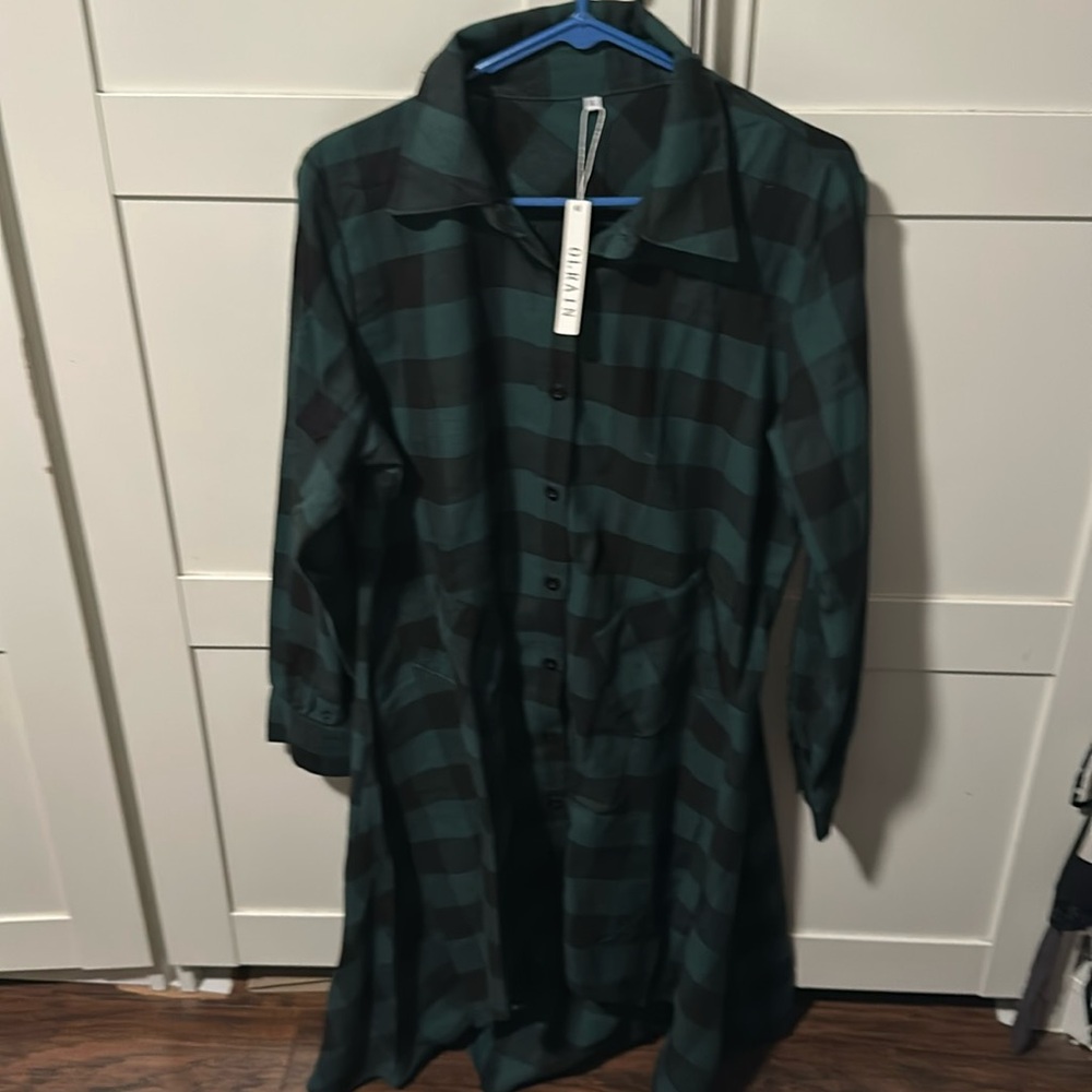 Plaid Dress NWT
